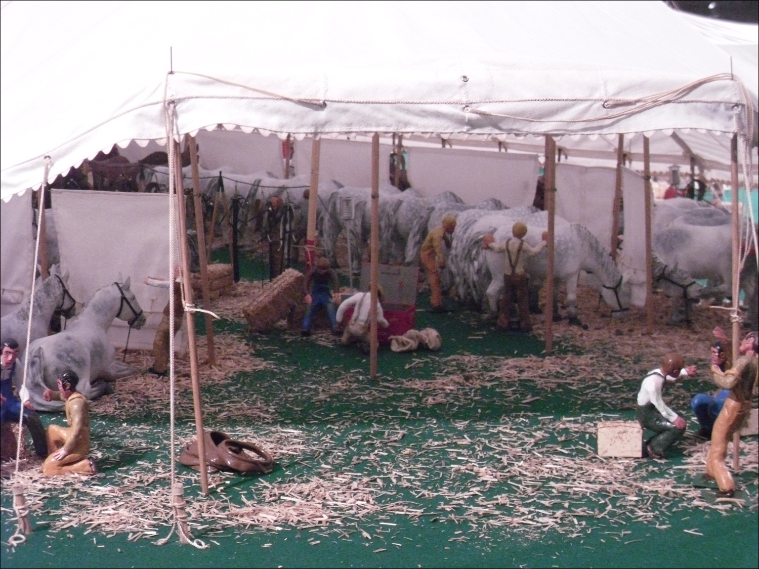 John & Mabel Ringling Museum-miniature (3500 sq ft) big top