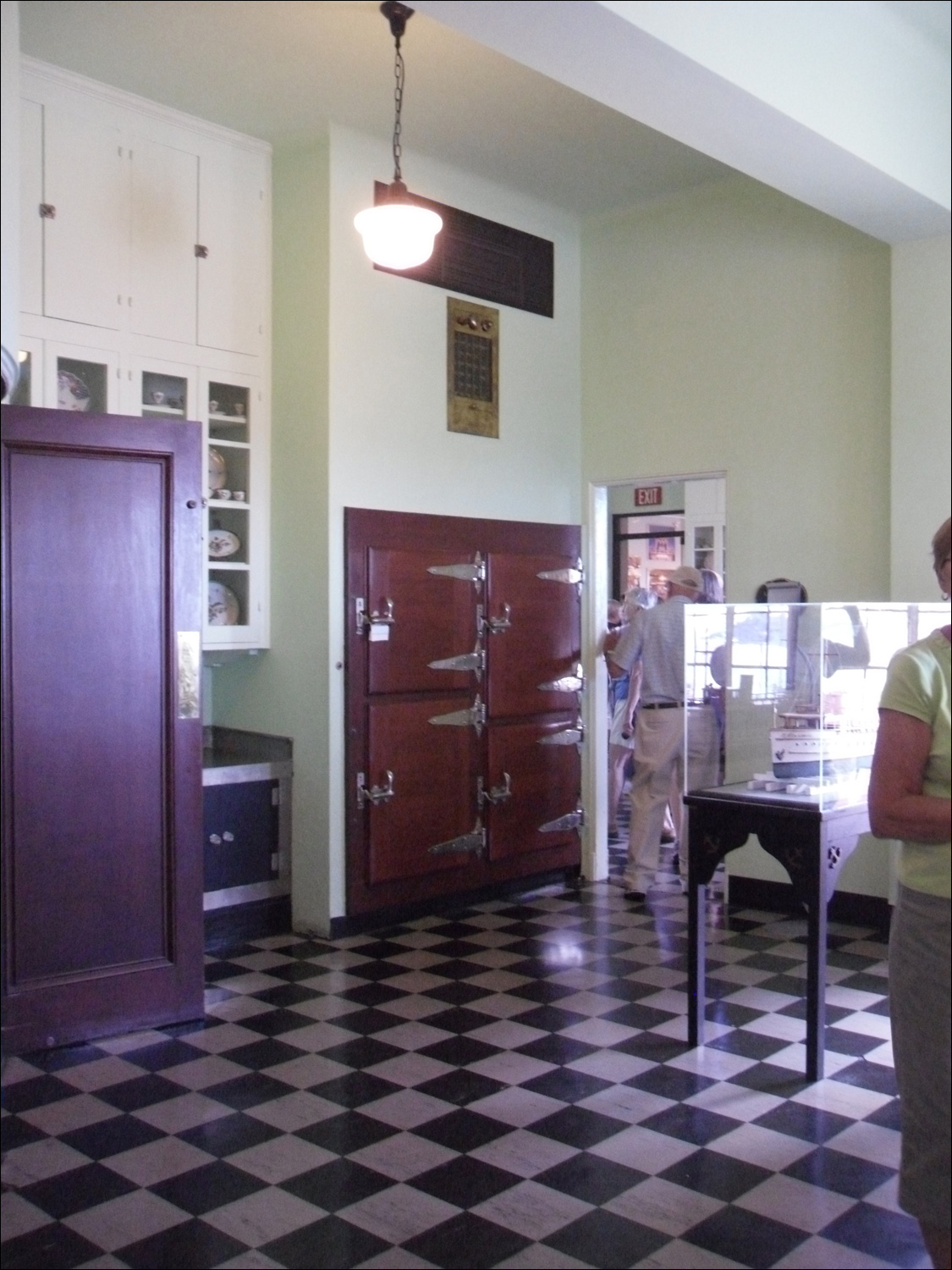 John & Mabel Ringling Museum-Ca' d'Zan mansion-pantry & kitchen areas