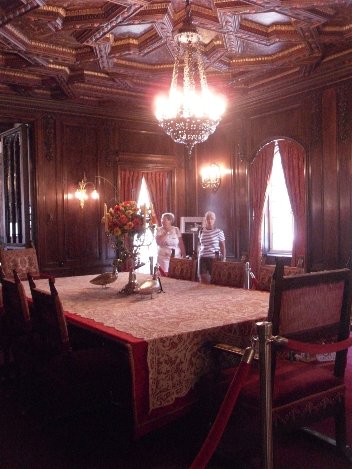 John & Mabel Ringling Museum-Ca' d'Zan mansion-formal dining room