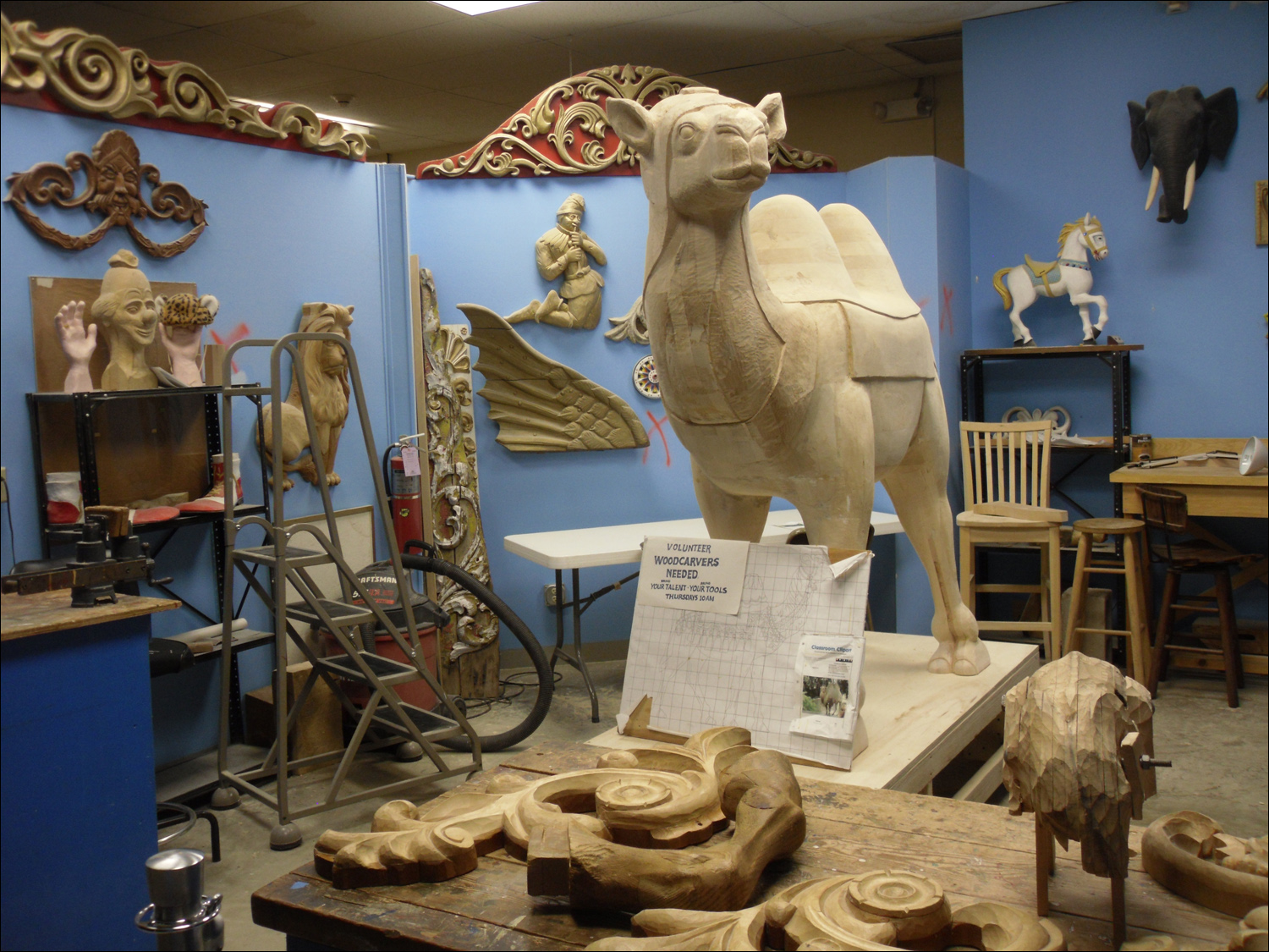 John & Mabel Ringling Museum-woodwork shop