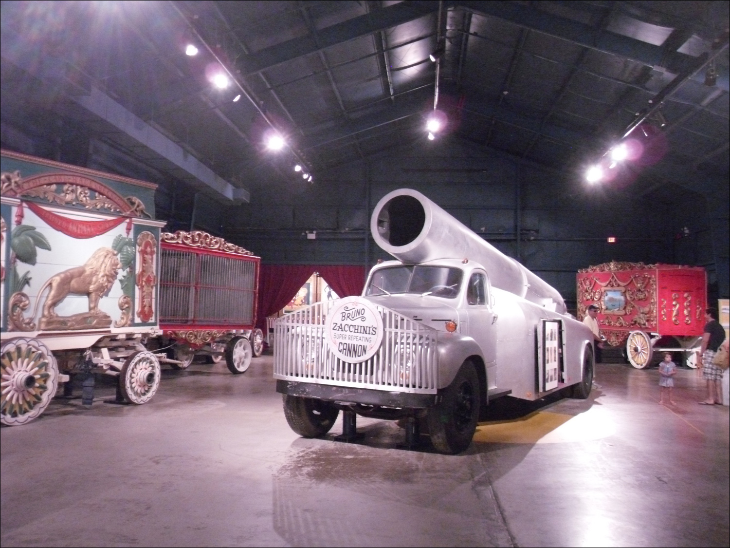 John & Mabel Ringling Museum-human cannon