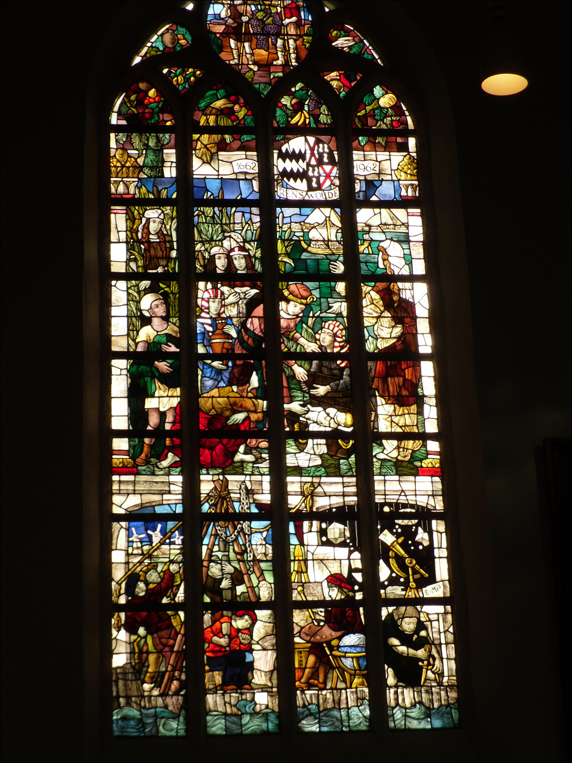Oude Kerk- Stained glass