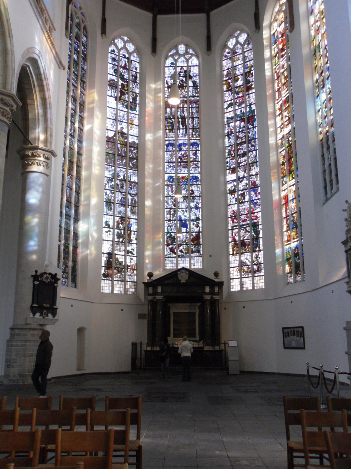 Oude Kerk- Stained glass