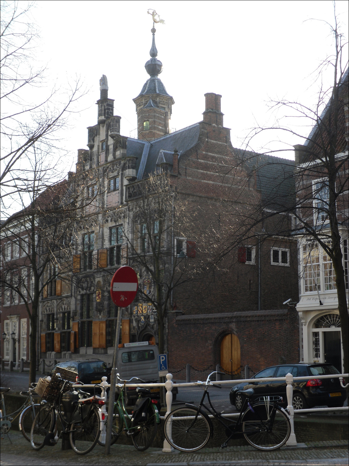 View of Department of Water works in Delft