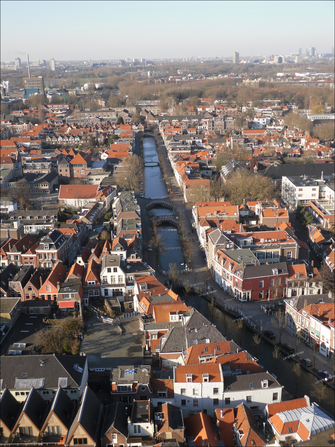 Views from the top of the clock tower on Nieuwe Kerk