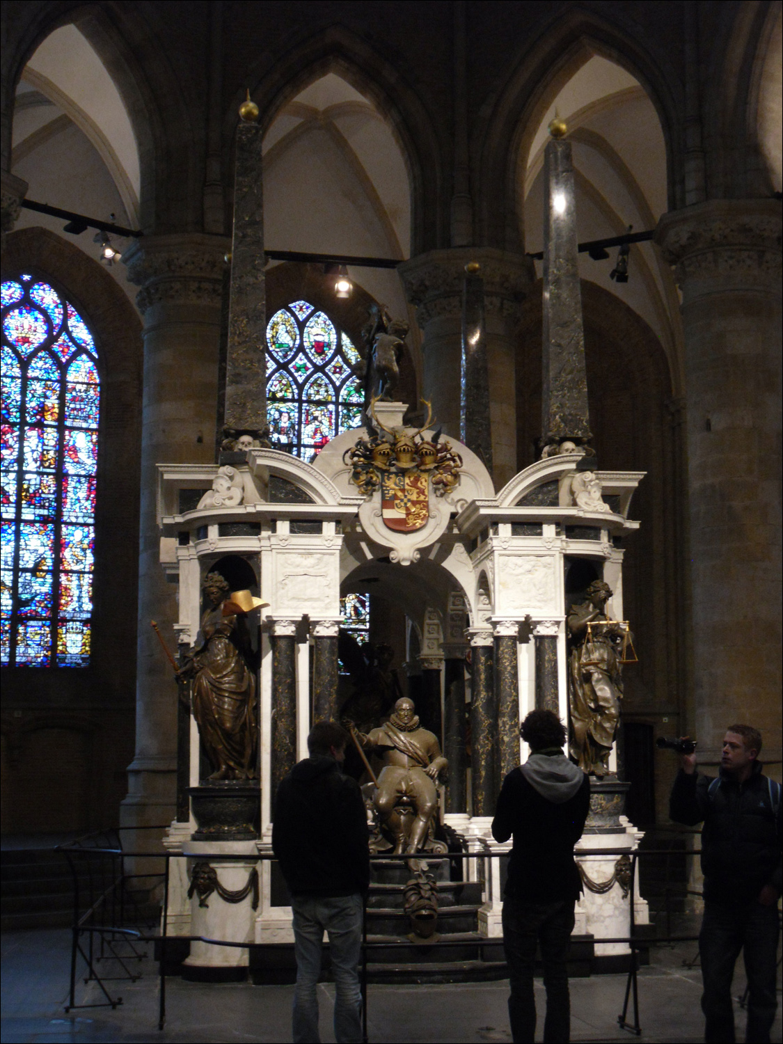 Tomb of William 1of Orange in the Nieuwe Kerk.