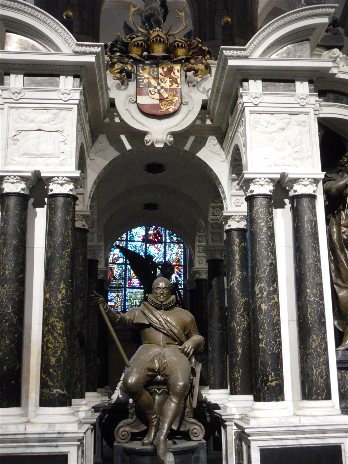 Tomb of William 1of Orange in the Nieuwe Kerk.