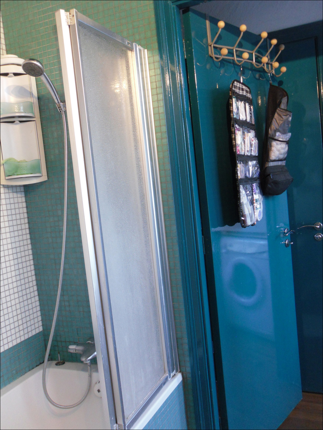 Second floor shower room in Delft house