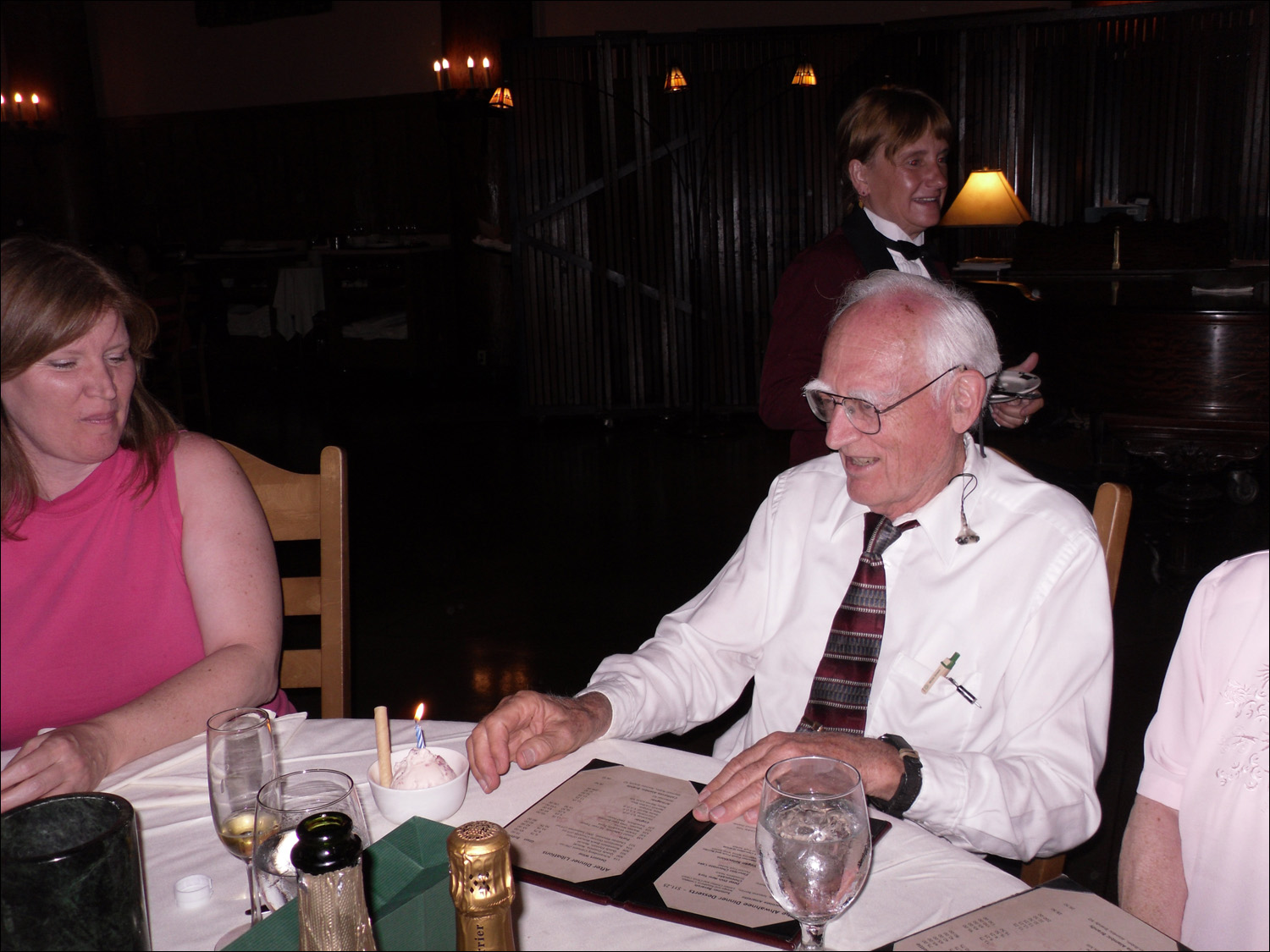 Dad's 80th Bday celebration @ the Awahnee dining room