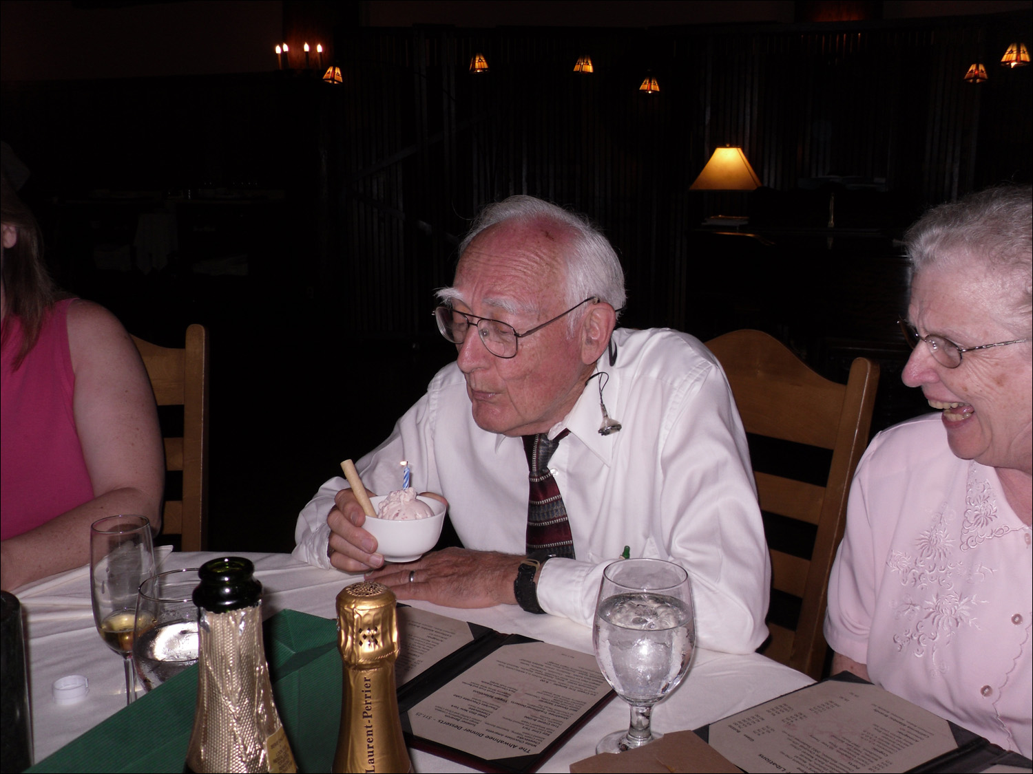Dad's 80th Bday celebration @ the Awahnee dining room